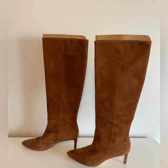 Knee high Veronica Beard boots. Size 7.5. Kitten heel. - Picture 3 of 8